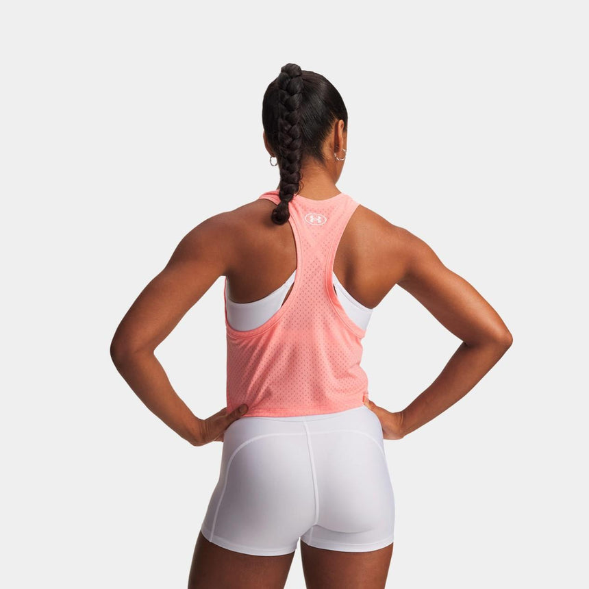 Camiseta Crop De Tirantes Ua Tech™ Sport Mesh Para Mujer