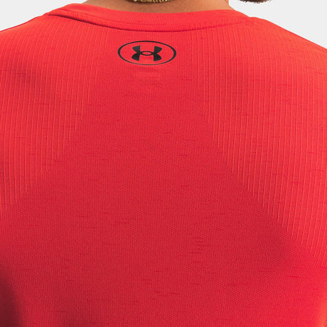 Camiseta De Manga Corta Ua Vanish Seamless Para Hombre