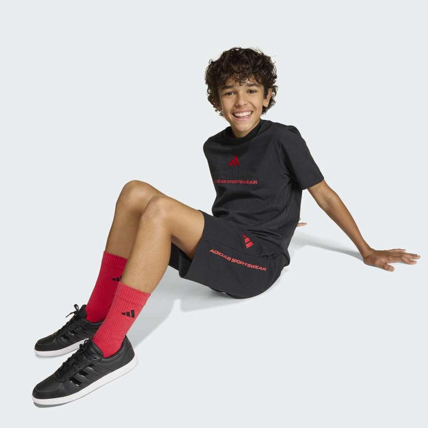 adidas Pantalón Corto Adidas Boys French Terry Slogan Kids