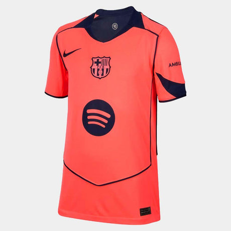 Camiseta De Fútbol Replica Nike DrI-Fit 3a Equipación Stadium Fc barcelona 2025/26 - Niño/a
