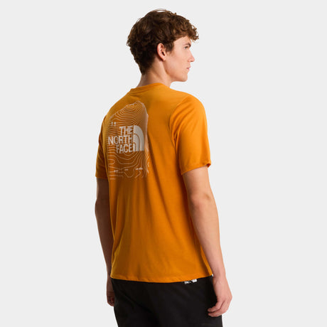 Camiseta De Manga Corta The North Face Bitmap Logo Graphic Para Hombre