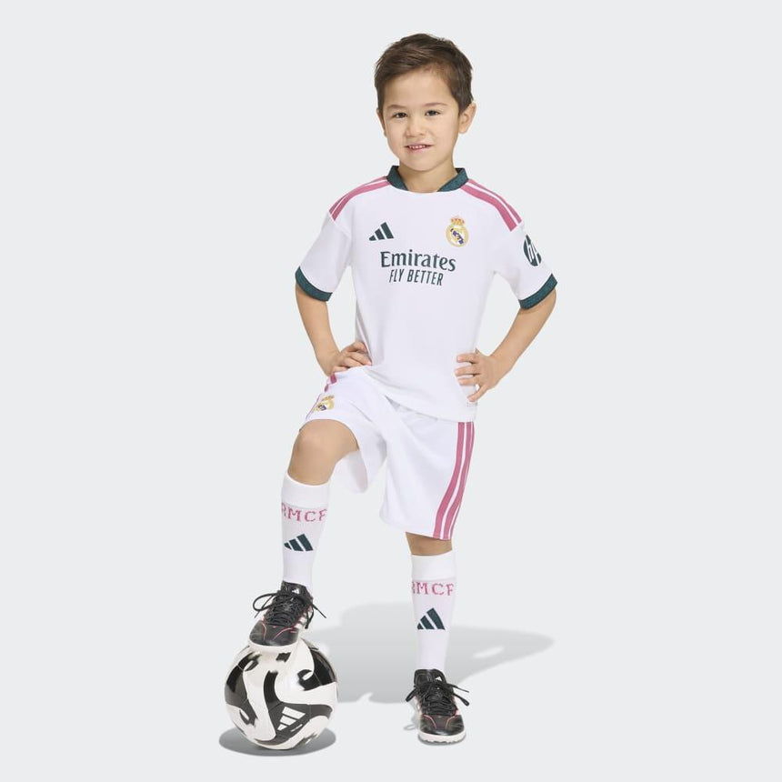 adidas Miniconjunto Primera Equipación Real Madrid 26/27 Niños Pequeños
