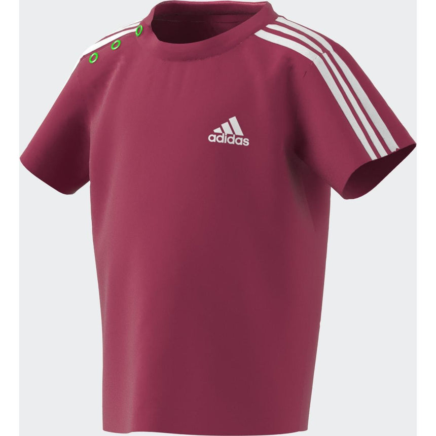 Camiseta Casual Niño Essential 3 Bandas adidas Sportswear