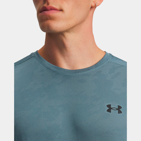 Camiseta De Manga Corta Ua Tech™ Vent Jacquard