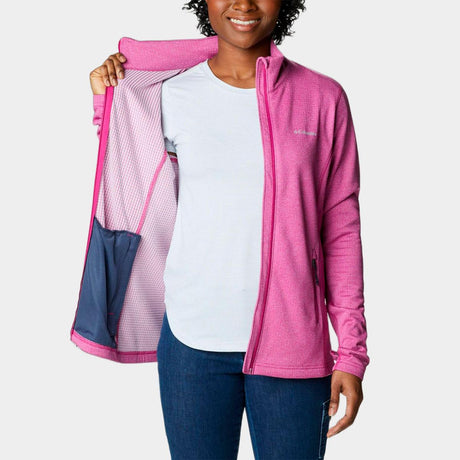 Columbia Park View Grid Fleece Full Zip