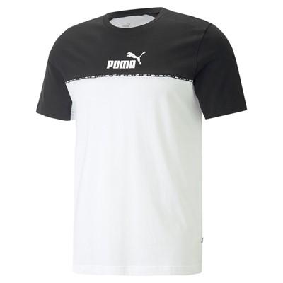 Puma Essential Block X Tape Tee,astro Red