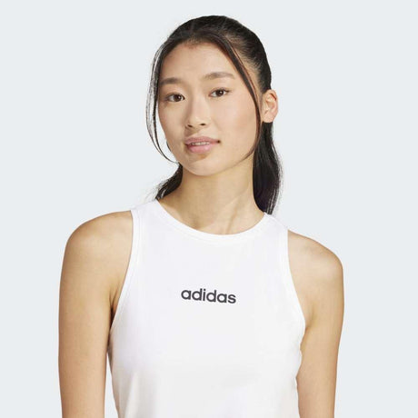 adidas Camiseta Sin Mangas Essentials Linear Slim Cotton