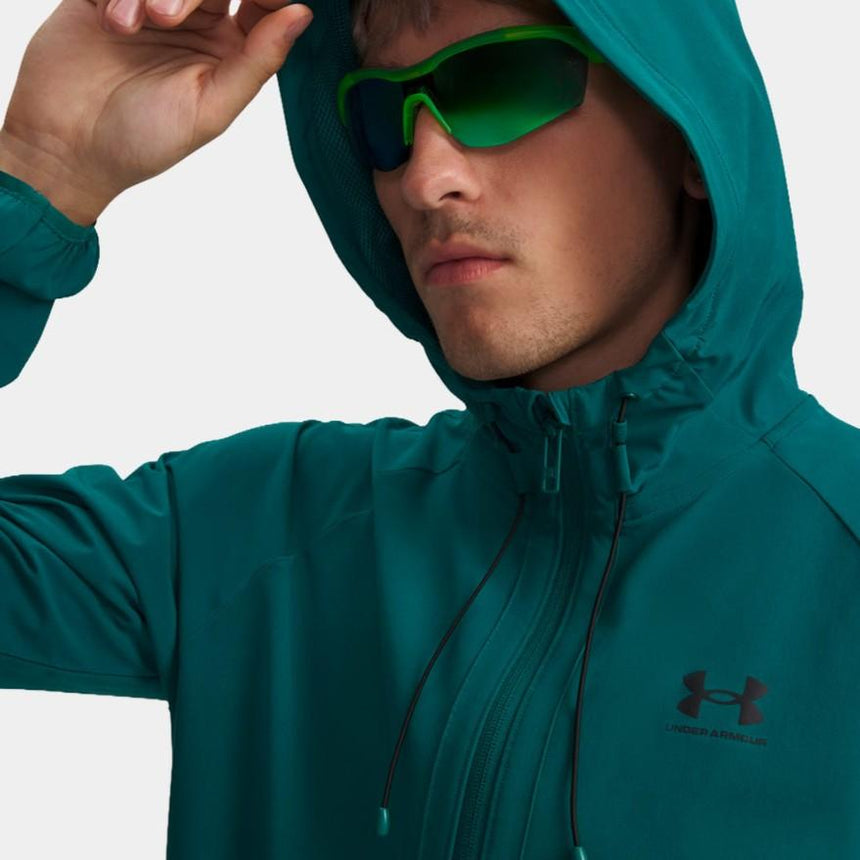 Chaqueta Cortavientos Ua Stretch Woven Para Hombre