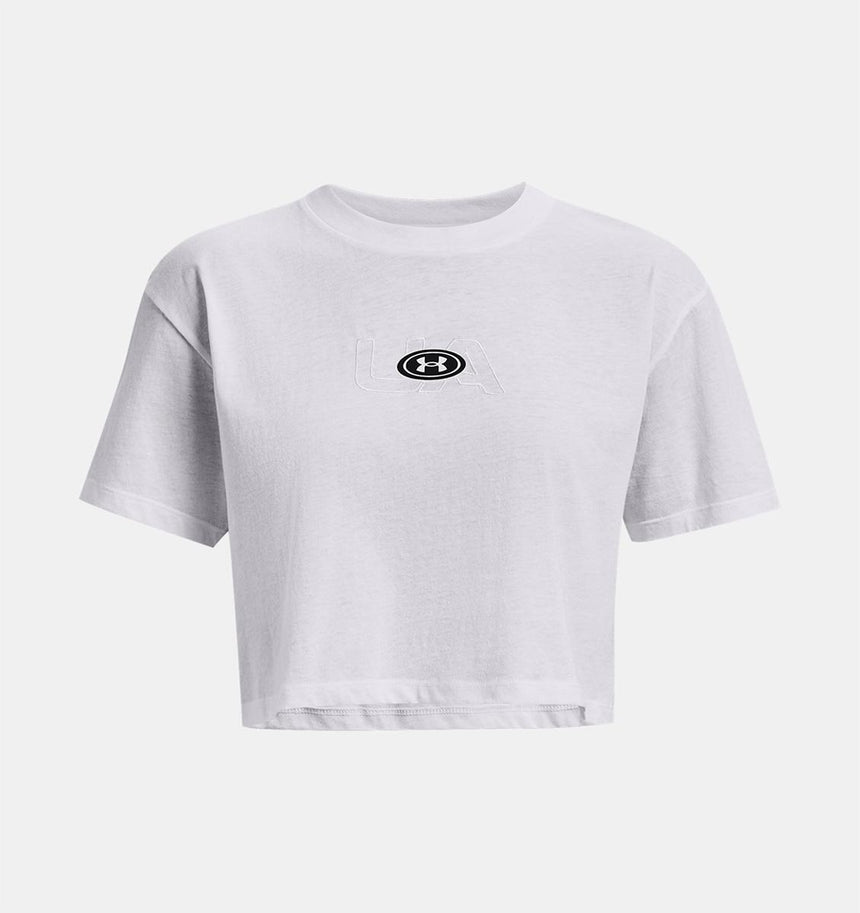 Under Armour Branded Logo Crop ss