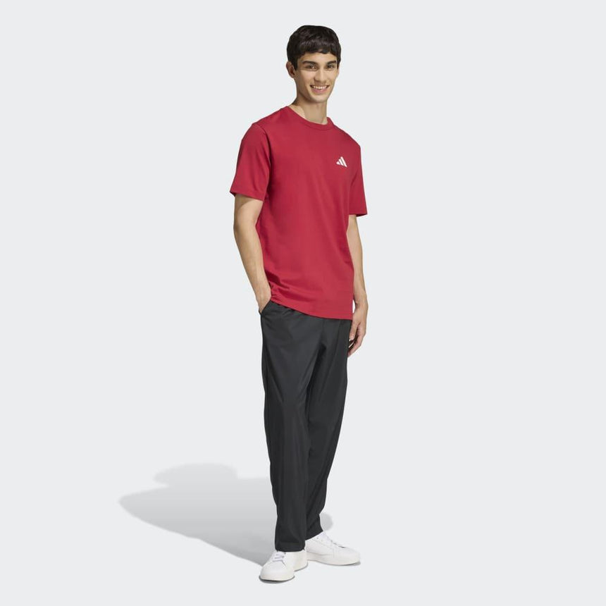 adidas Camiseta Essentials Linear Logo T-Shirt Red