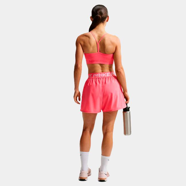Shorts Nike Pro DrI-Fit MiD-Rise BrieF-Lined 3" Woven Para Mujer