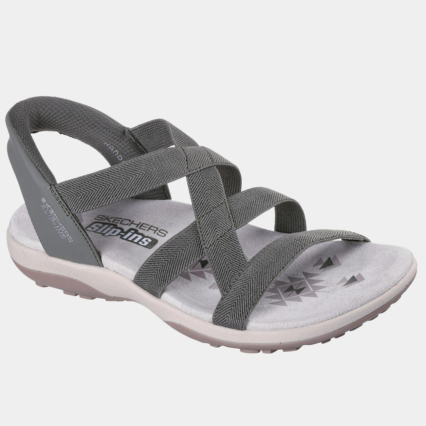 Zapatillas Skechers SliP-Ins: Reggae Slim - Stretch Flex - Mujer