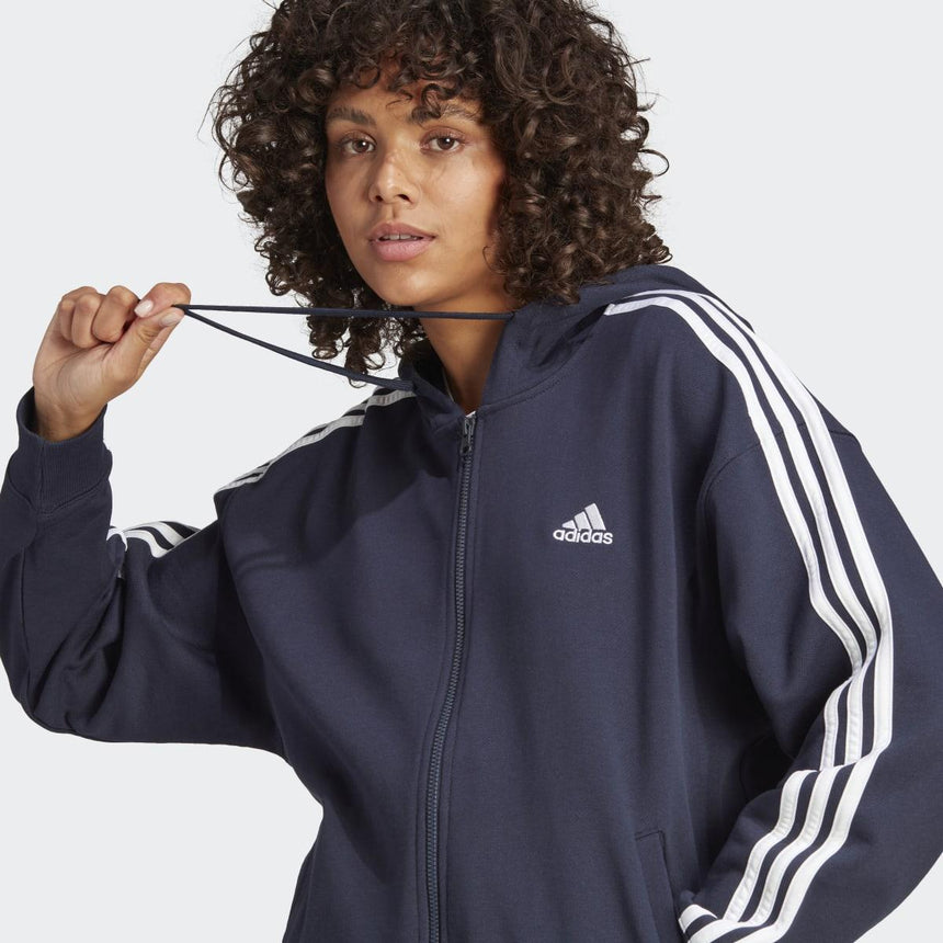 Chaqueta Con Capucha Essentials French Terry 3 Bandas adidas Sportswear