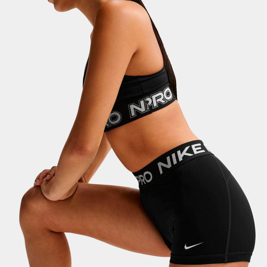 Mallas Cortas Nike Pro De 8 Cm Y Talle Medio - Mujer