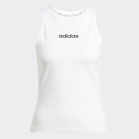 adidas Camiseta Sin Mangas Essentials Linear Slim Cotton