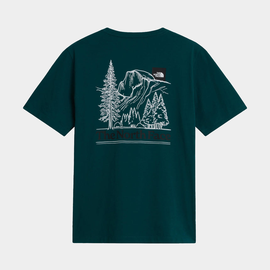 Camiseta The North Face Monte Graphic Para Hombre