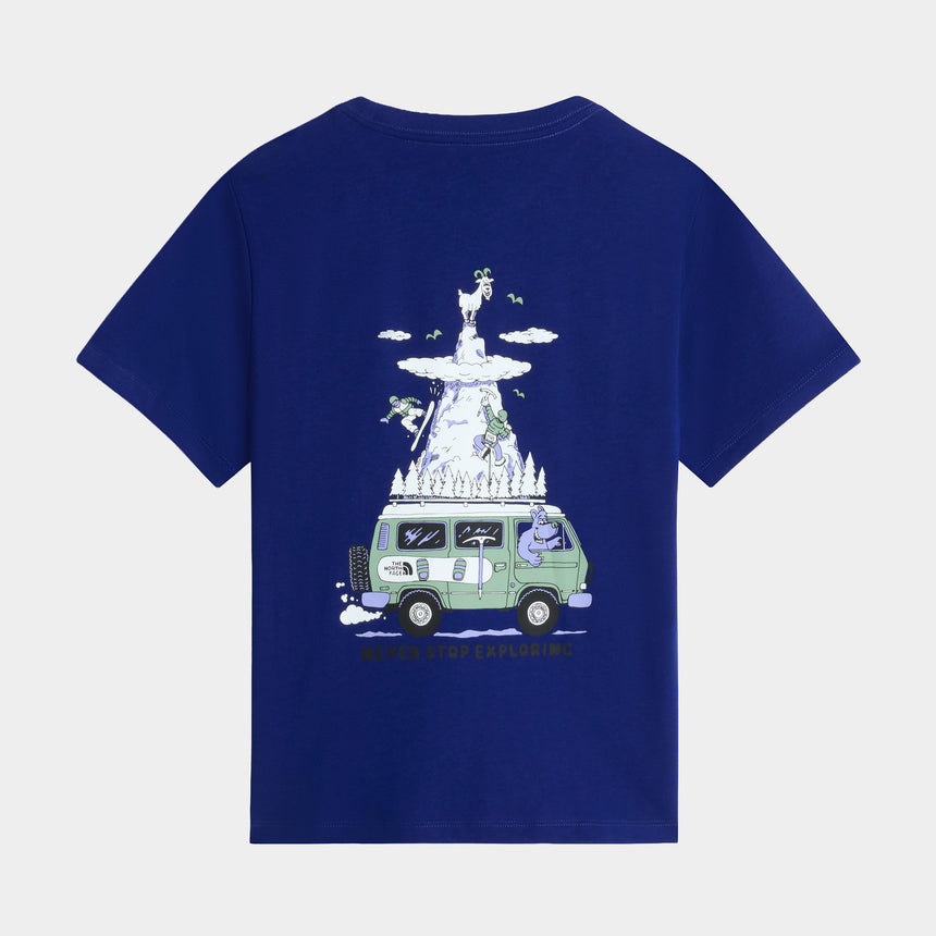 Camiseta The North Face Graphic Outdoor Para Niño