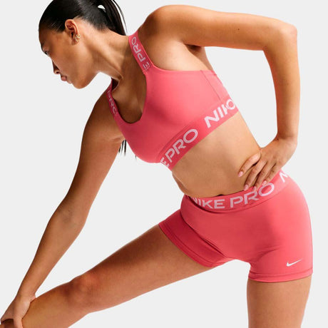 Mallas Cortas Nike Pro De 8 Cm Y Talle Medio - Mujer