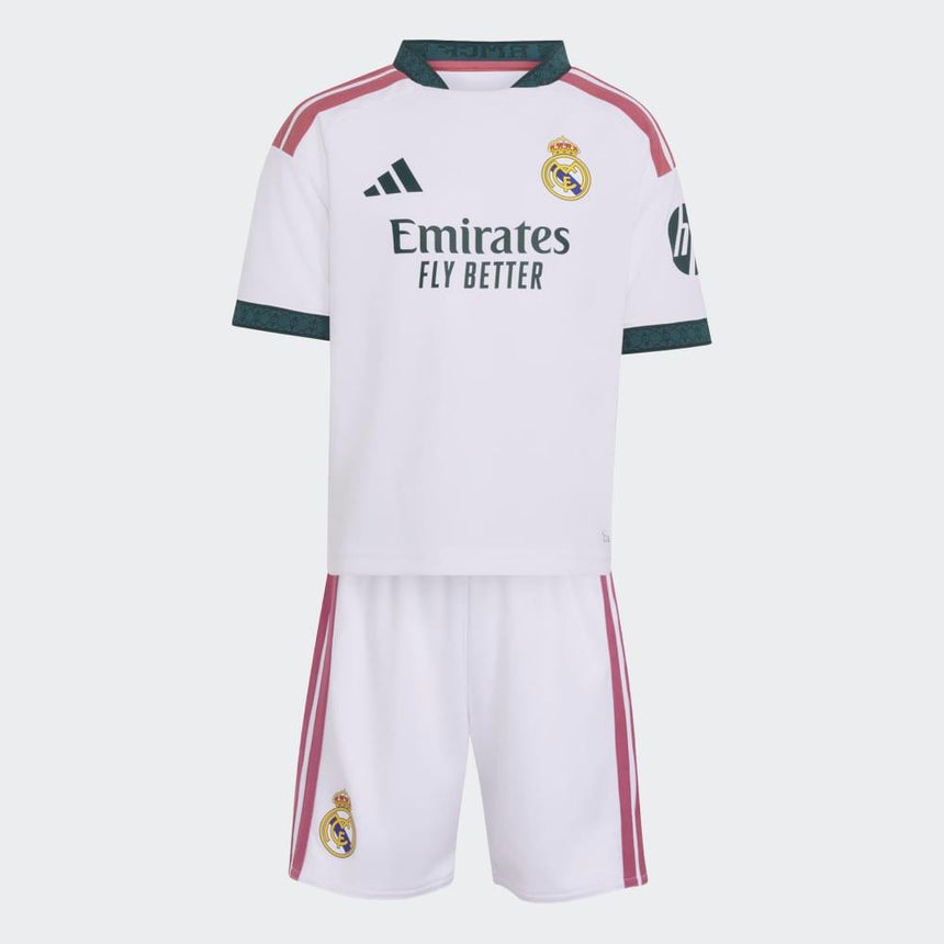 adidas Miniconjunto Primera Equipación Real Madrid 26/27 Niños Pequeños