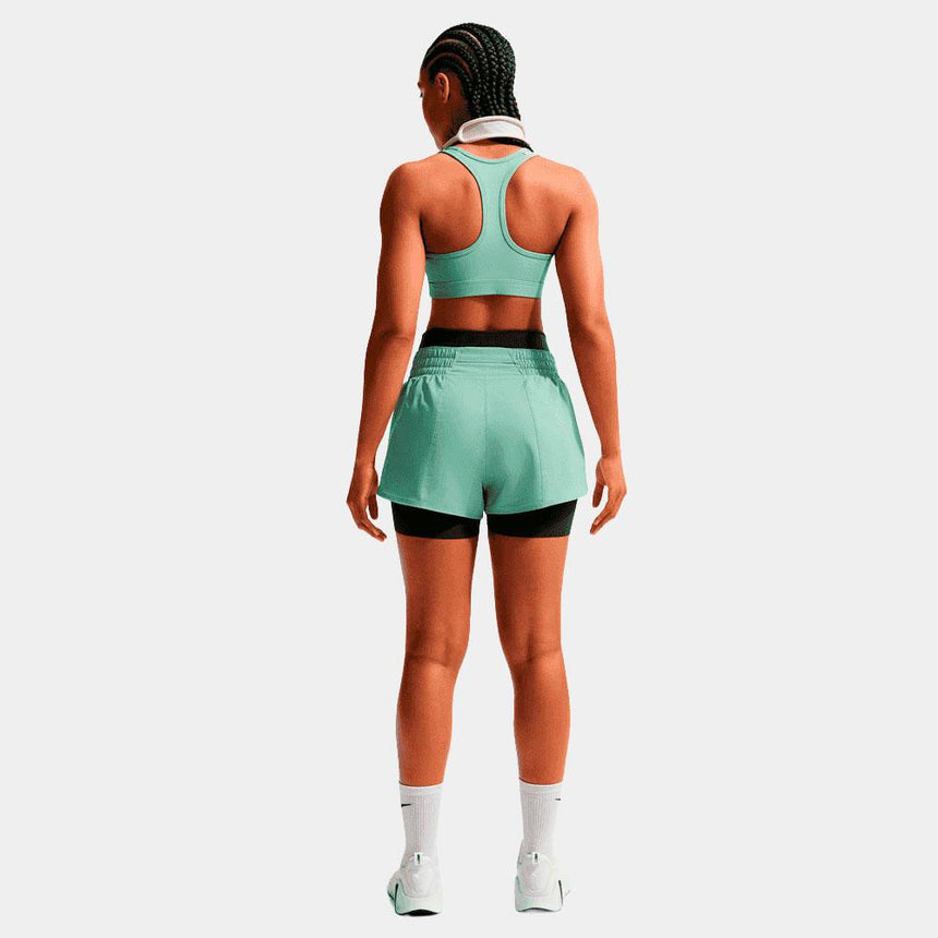 Pantalón Corto Nike One Con Malla Interior De Talle Medio Y 8 cm DrI-Fit - Mujer