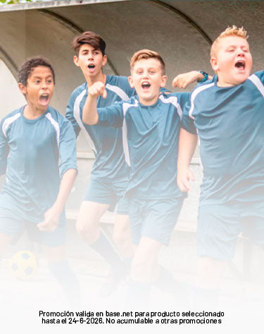 UN VERANO A PURO GOL 
-10% extra en producto seleccionado con el cupón FUTCAMP26 . Valido hasta el 24-6 solo en canarias.base.net. No acumulable a otras promociones. 