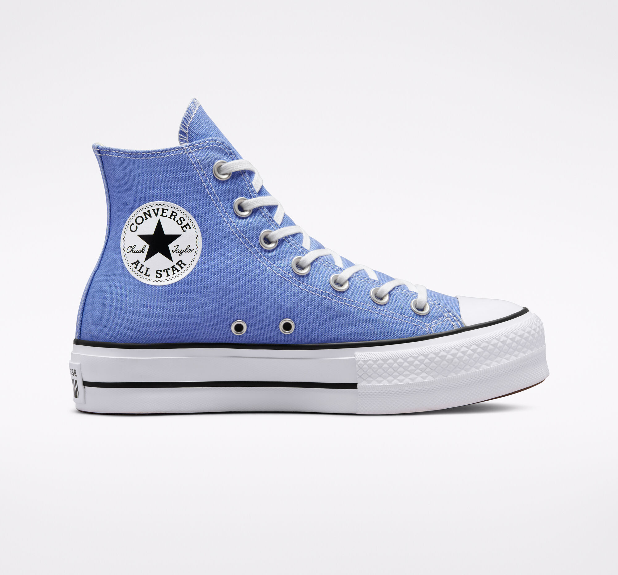 Converse plataforma azul electrico hotsell